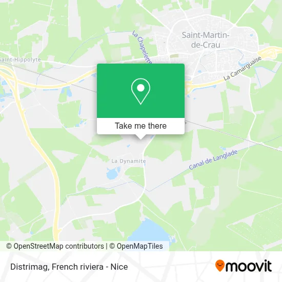 Distrimag map