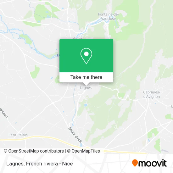 Lagnes map