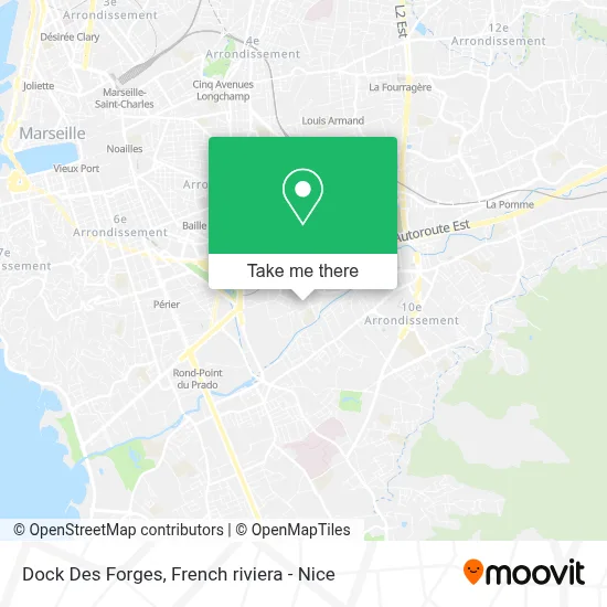 Dock Des Forges map