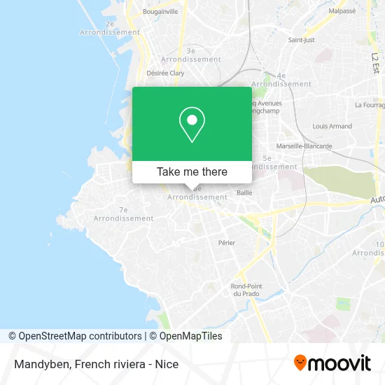 Mandyben map