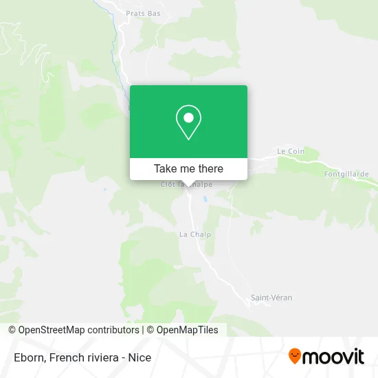 Eborn map