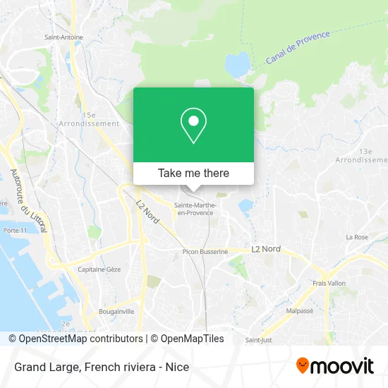 Grand Large map