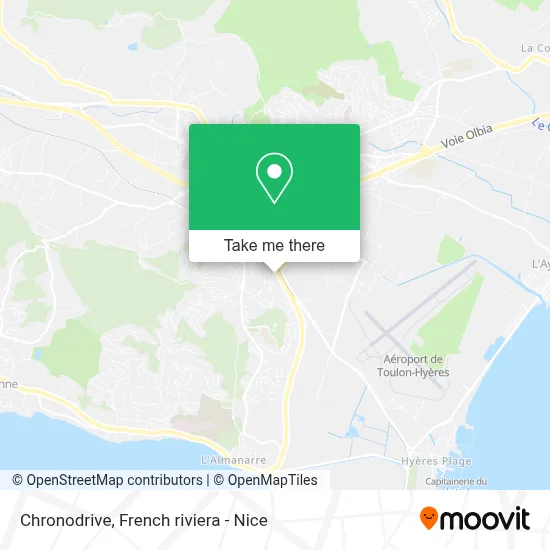 Chronodrive map