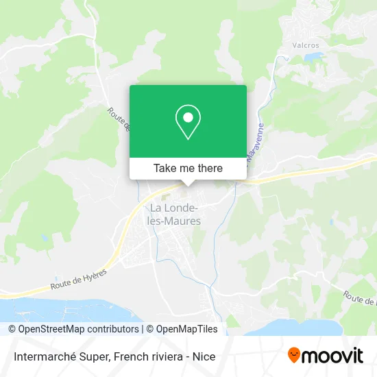 Intermarché Super map