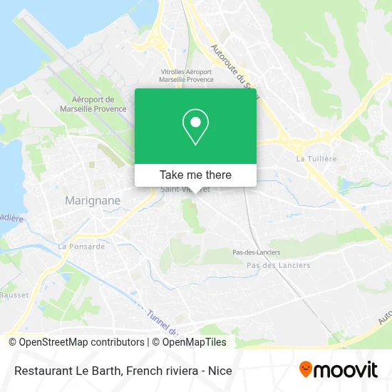 Restaurant Le Barth map