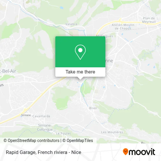 Garage Rapide map