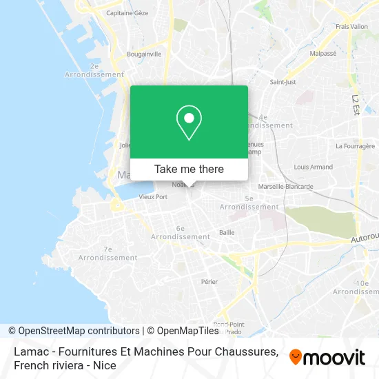 Lamac - Fournitures Et Machines Pour Chaussures map