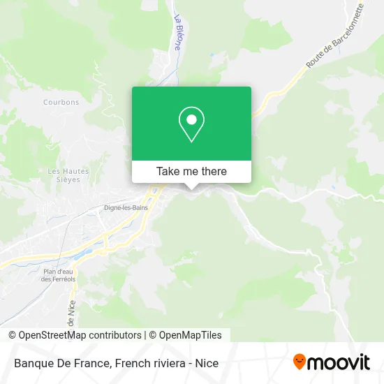 Banque De France map