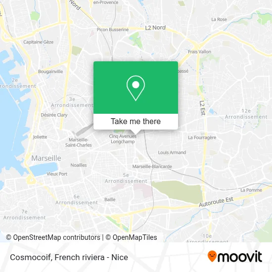 Cosmocoif map