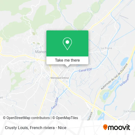 Crusty Louis map
