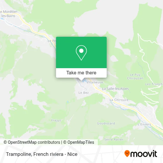 Trampoline map