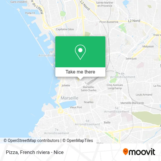 Pizza map