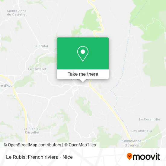 Le Rubis map