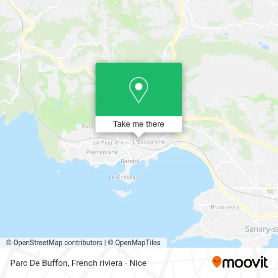Parc De Buffon map