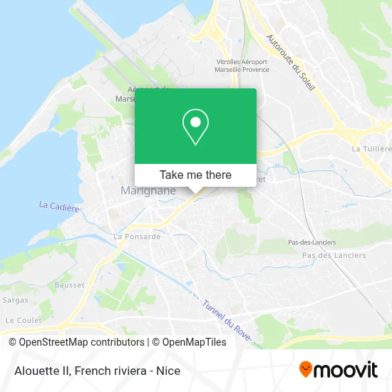 Alouette II map