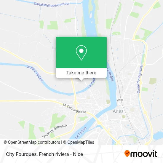 City Fourques map