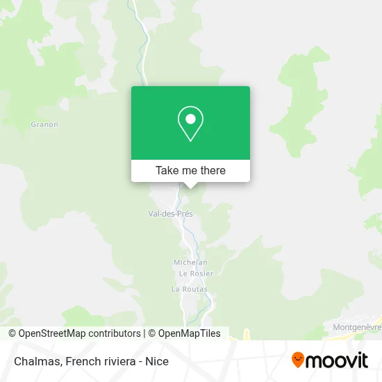 Chalmas map