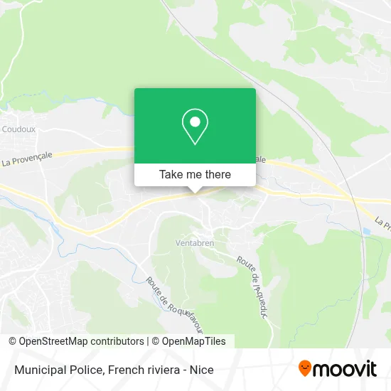 Police Municipale map
