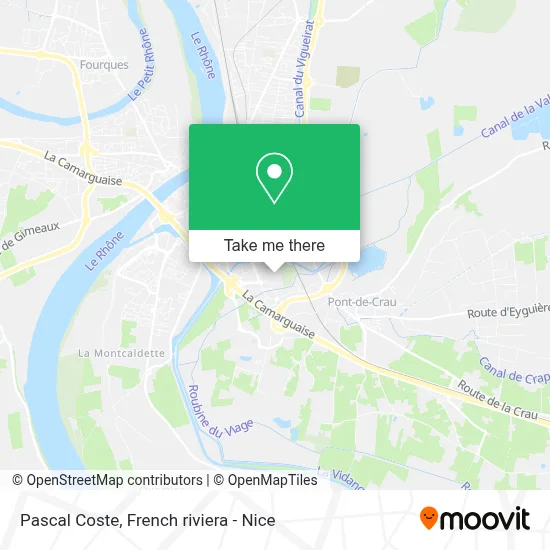 Pascal Coste map
