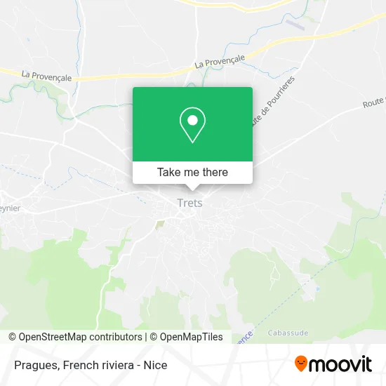 Pragues map
