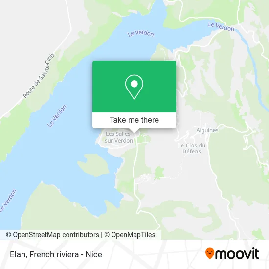 Elan map