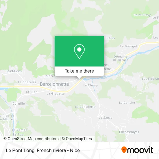 Le Pont Long map