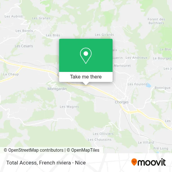 Mapa Total Access
