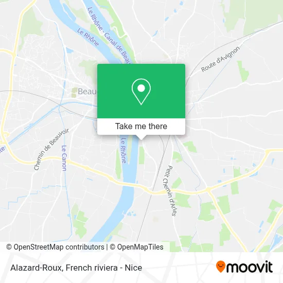 Alazard-Roux map