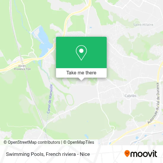 Piscine map