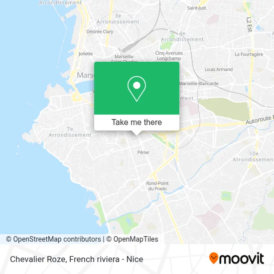 Chevalier Roze map