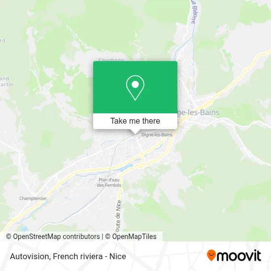 Autovision map