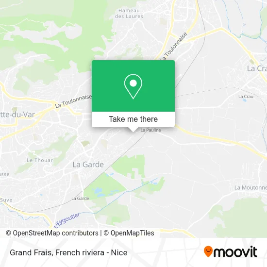 Grand Frais map