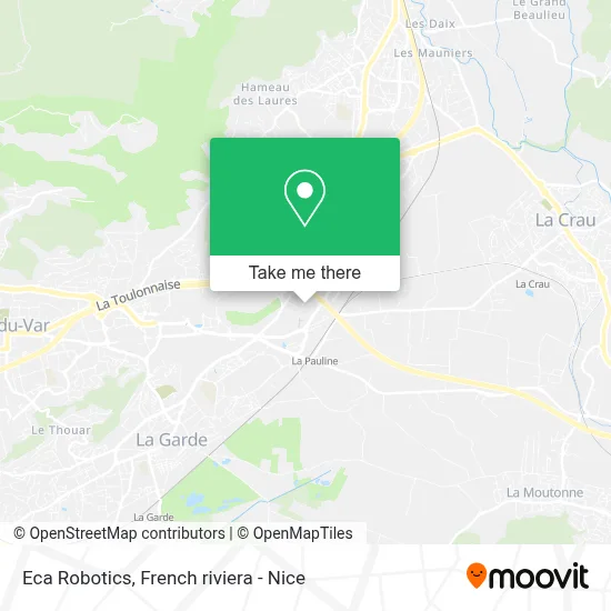 Eca Robotics map