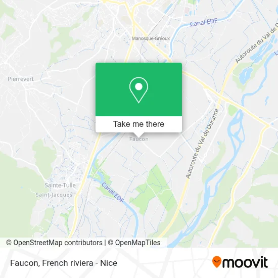 Faucon map