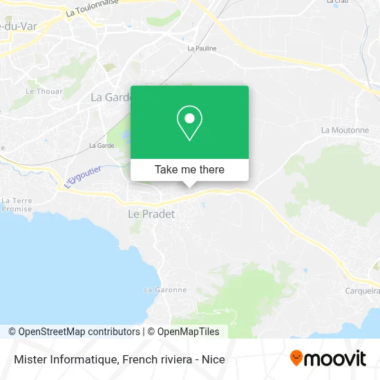 Mister Informatique map