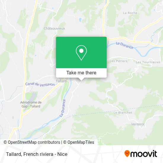 Tallard map