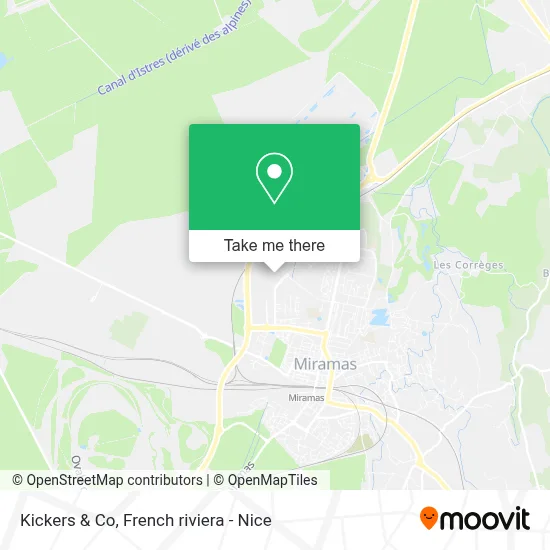Kickers & Co map