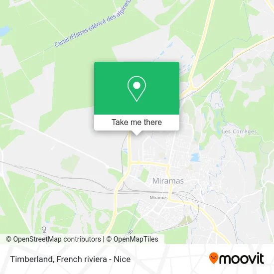 Timberland map