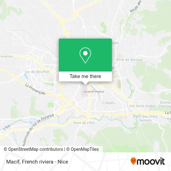 Macif map