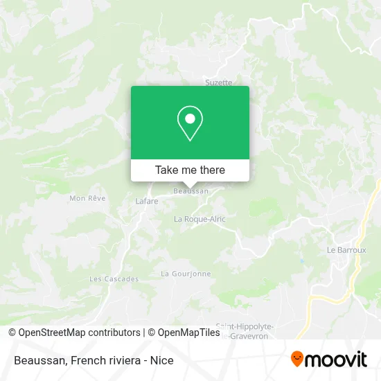Beaussan map