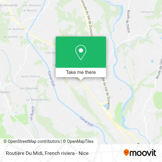 Routière Du Midi map