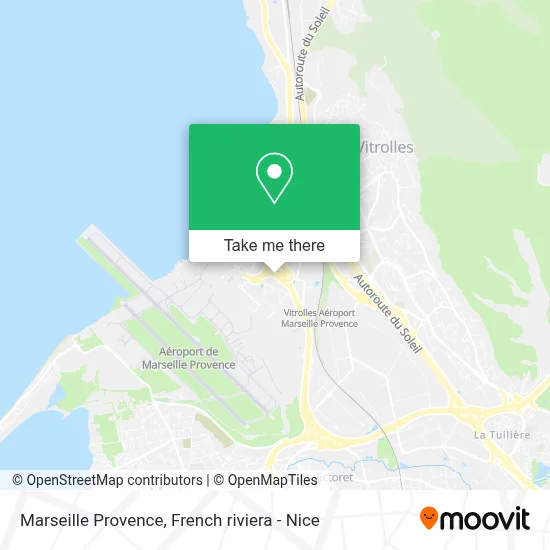 Marseille Provence map