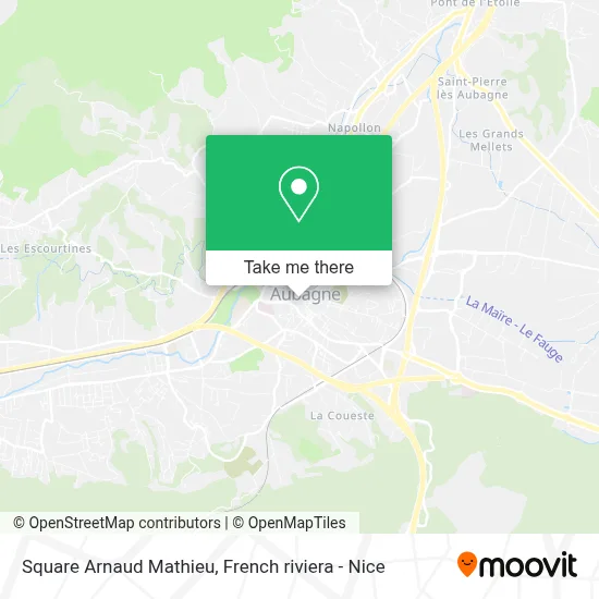Square Arnaud Mathieu map