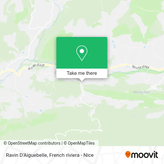 Ravin D'Aiguebelle map