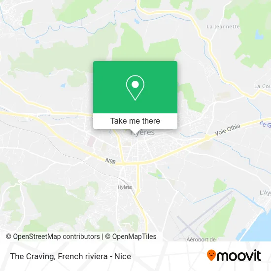 La Fringale map