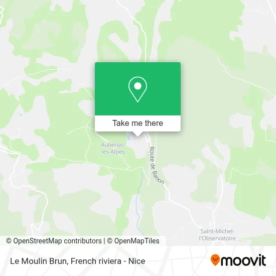 Le Moulin Brun map
