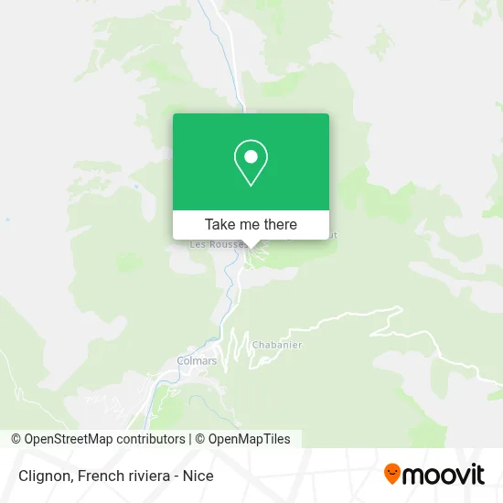 Clignon map