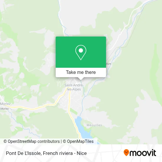 Pont De L'Issole map