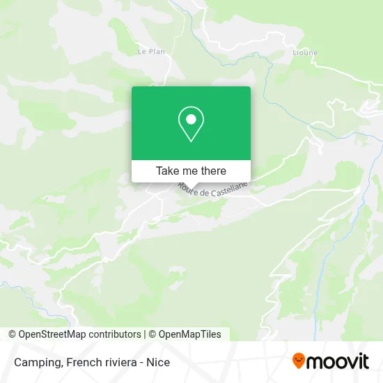 Camping map