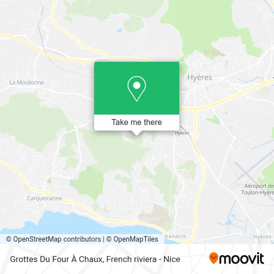 Grottes Du Four À Chaux map
